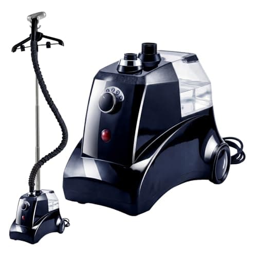 Image of Spector 2200W Clothes Steamer, Professional Garment Steamer for Clothes with 3.3L Detachable Water Tank, 45s Fast Heat, 73min Continuous Steam, Standing Clothes Steamer with Adjustable Pole, Hanger