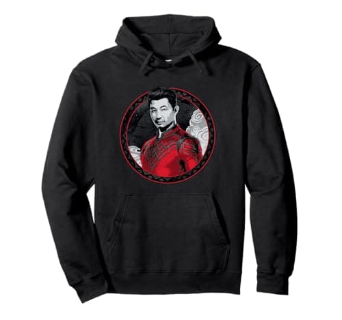 Image of Marvel Shang-Chi and the Legend of the Ten Rings Medallion Pullover Hoodie