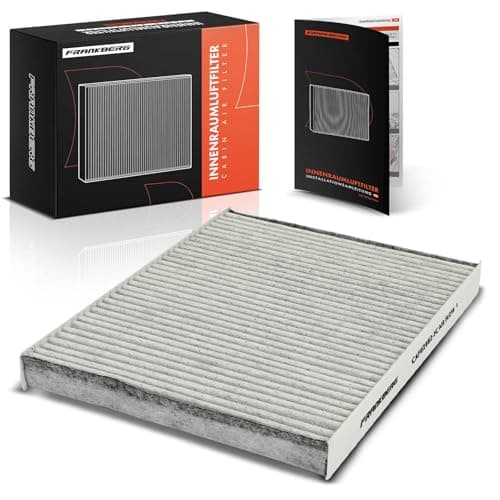 Image of Frankberg Cabin Air Filter with Activated carbon filter Compatible with A3 8L1 TT 8N3 Octavi.a I 1U2 Bor.a 1J2 Golf IV 1J1 Golf IV Variant 1J5 Polo 6N1 Replace# 1123201001