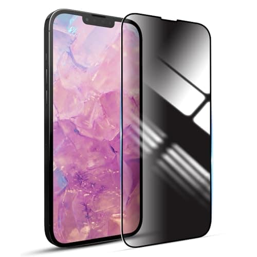 Image of YOUULAR [1 Pack Privacy Screen Protector for Google Pixel 3a XL Tempered Glass Film, Anti Spy Anti-Scratch Gloss Finish Scratch Resistant High Sensitivity, Black