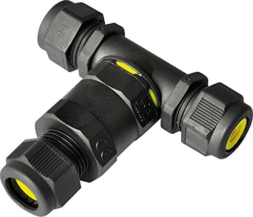 Image of Knightsbridge JBAV003 16 A 3-Way 3-Pole IP68 Cable Connector