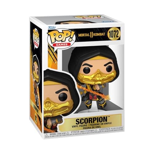 Image of Funko POP! Games: Mortal Kombat 11 - Scorpion - Collectable Vinyl Figure - Gift Idea - Official Merchandise - Toys For Kids & Adults - Model Figure for Collectors and Display