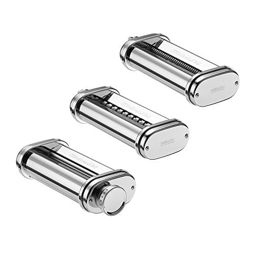 Image of KitchenAid Pasta Cutters and Roller 3-PIECE Set 5KSMPRA
