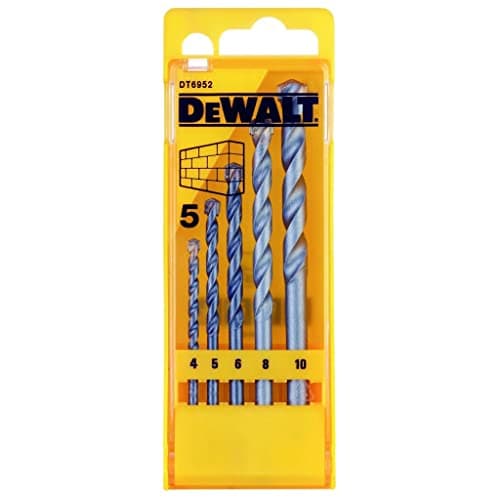 Image of DeWalt DT6952-QZ Drill Driver Bit Set 4,5,6,8 and 10 5pcs Masonry