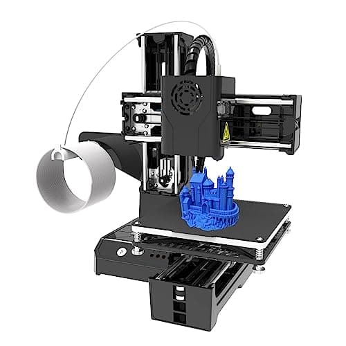 Image of Sunydog 3D Printer Mini Desktop Printing Machine 100x100x100mm Print Size Removable Platform One-Key Printing with TF Card PLA Sample Filament for Beginners Household Education
