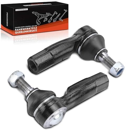 Image of Frankberg 2x Tie Rod End Track Rod End Front Axle Compatible with A3 8L1 1.6L 1996-2003 Leon 1M1 1.6L 1999-2006 Oc.ta.v.ia I 1U2 1U5 1.6L 1996-2010 Golf IV 1J1 1.6L 1998-2005 Replace# 1J0422811B