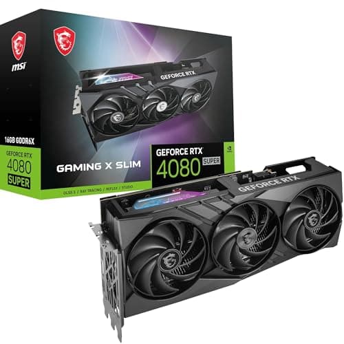 Image of MSI GeForce RTX 4080 Super 16G Gaming X Slim Graphics Card