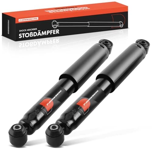 Image of Frankberg 2x Shock Absorber Strut Rear Left Right 469mm Gas pressure Compatible with Qubo 225 Nemo Estate Bipper Tepee Fiorino Box/MPV Replace# 51830534,349145