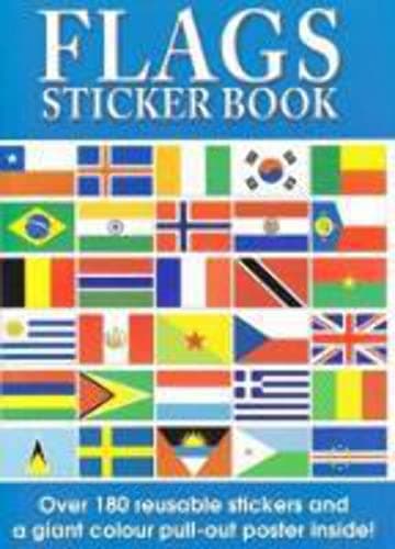 Image of Flags of The World Sticker Book and World Poster