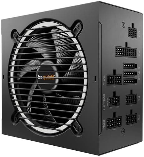 Image of be quiet! Pure Power 12 M 1200W power supply, 80 PLUS Gold efficiency, ATX 3.0 PSU with full support for PCIe 5.0 GPUs, exceptionally silent 120mm be quiet! fan, 2 strong 12V-rails, modular cables