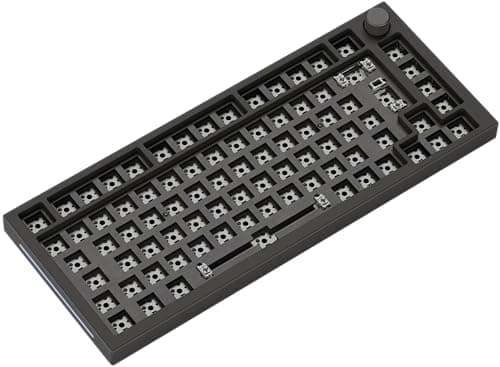 Image of Glorious Pc Gaming Race GMMK Pro - 75% TKL modular mechanical gaming keyboard with RGB backlighting - 1.8m USB-C cable - Full customization mounted on Joints - Barebones