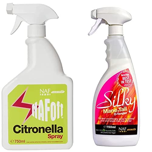 Image of NAF Off Citronella Spray & Silky Mane & Tail D-Tangler, 750ml