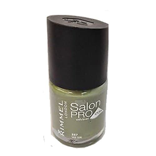 Image of RIMMEL SALON PRO NAIL COLOUR WITH LYCRA 12ml - 557 YES SIR!