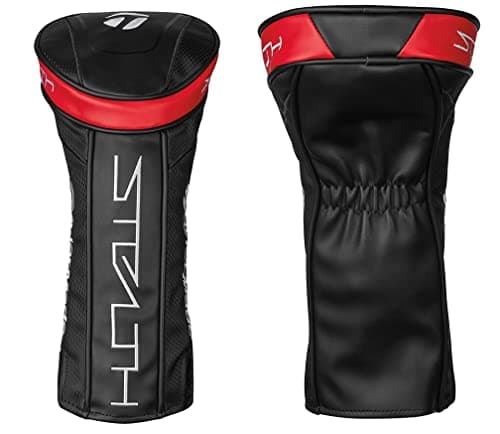 Image of TaylorMade New Golf Stealth Black/Red Driver Headcover