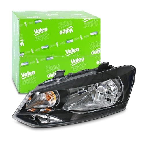 Image of Valeo - 44081 - High Performance Halogen Left Main Headlamp - For VOLKSWAGEN Polo V 06/2009 > 2014/05 - Front - Left side - Pack of 1