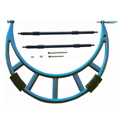 Image of LEOTNNDQ 300-400mm 400-500mm 500-600mm Outside micrometer with interchangeable anvils(300-400mm)