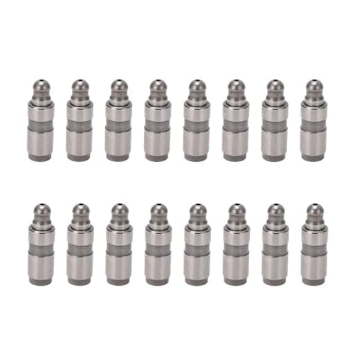 Image of 16PCS Engine Valve Lifter, Valve Tappet for ATS CTS SRX STS XTS, OEM HL129 12572638 24100005, Direct Fit for GM 2.0L - 4.6L V6 V8 DOHC Engines, Reduces Noise and Restores Performan