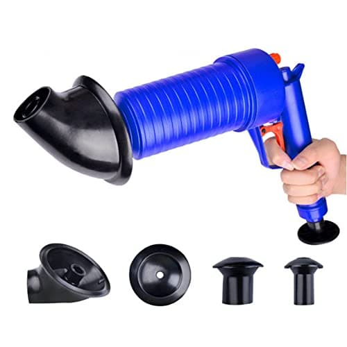 Image of Air Drain Blaster, Toilet Plunger Sewer Dredge Tool for Unclogging Toilet, Floor Drain, Sink, Bathtub