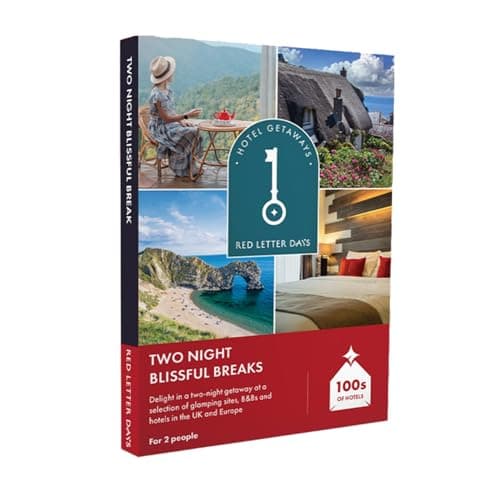 Image of Red Letter Days Two Night Blissful Break - Luxury Experience Gift Box for 2 People - Explore 285 Charming UK Getaways