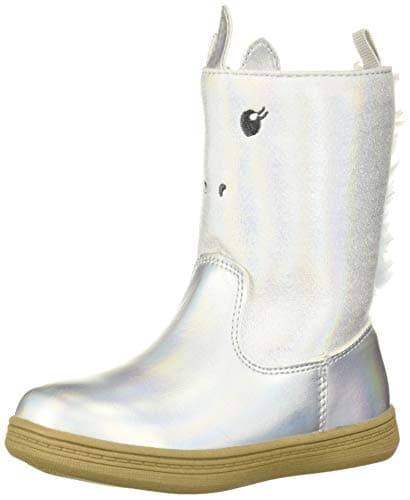 Image of Carter's Girl's ELISKA Boot, Silver, 11.5 UK Child