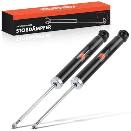 Image of Frankberg 2x Shock Absorber Strut Rear Left Right 578mm Gas pressure Compatible with Golf VI 5K1 Golf V 1K1 Golf Plus 521 5M1 Replace# 349137, 5527