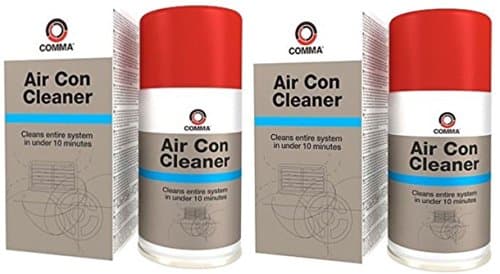Image of Comma 2 x AIRCC 150ml Air Con Cleaner - Eliminates Bacteria Smell & Odours