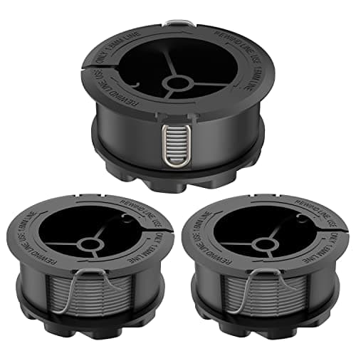Image of FUSHUI 3 pcs UniversalGrassCut Spool,Replacement Strimmer Spool and Line, F016800570 Strimmer Wire Compatible for Bosch UniversalGrassCut 18, Universal GrassCut 18v-26, Universal GrassCut 18v-260