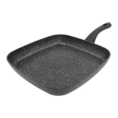 Image of Blackmoor 66170 Classic 28cm Griddle Pan/Non-Stick Coating/Cool Touch Handle/Suitable for Induction, Electric and Gas Hobs/Black Colour