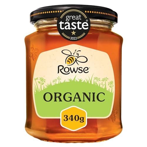 Image of Rowse Honey, Organic Honey, Runny, Jar, 100% pure & natural, 340g