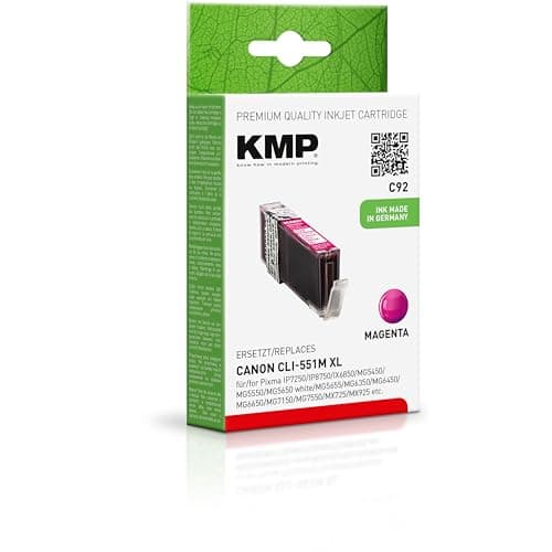 Image of KMP C93 Canon CLI-551XL Yellow Premium Ink