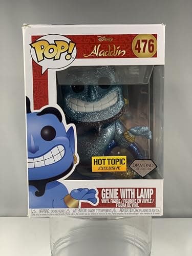 Image of POP Funko Disney Aladdin 476 Genie with Lamp Diamond Edition