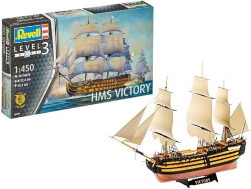 Image of Revell 05819 HMS Victory 1:450 Scale Unbuilt/Unpainted Plastic Model Kit
