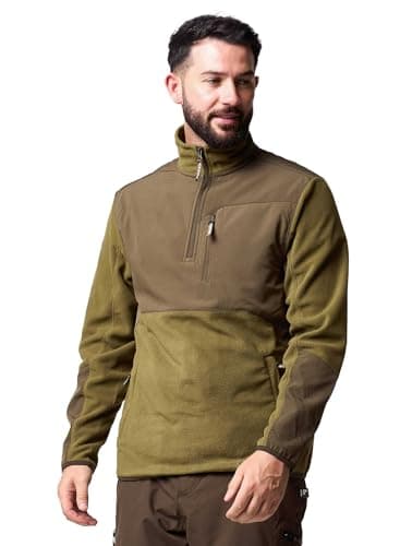 Image of JACK PYKE Rannock Fleece Pullover Dark Mustard Medium