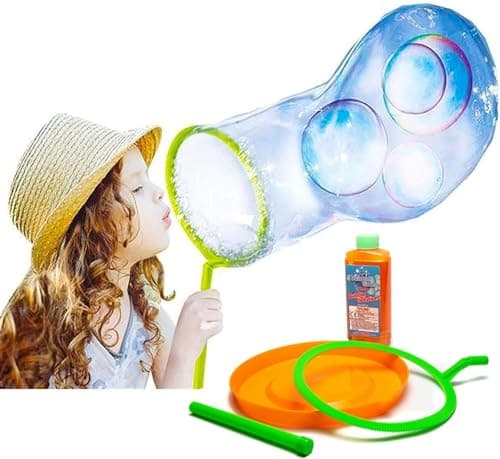Image of Toyland® Giant Bubble Making Kit/Solution - Create Huge Bubbles - Outdoor Toys - Garden Games (Bubble Kit)