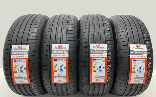 Image of 4 X 215 55 17 POWERTRAC ECOSPORT 215/55ZR17 98W XL EXTRA LOAD AMAZING NEW M+S TYRES 2155517