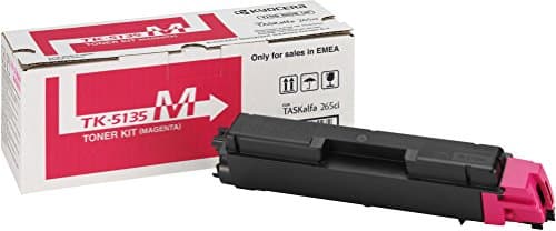 Image of Kyocera TK-5135M Toner Magenta, 5,000 Pages, Original Premium Printer Cartridge 1T02PABNL0 compatible with TASKalfa 265ci, TASKalfa 266ci