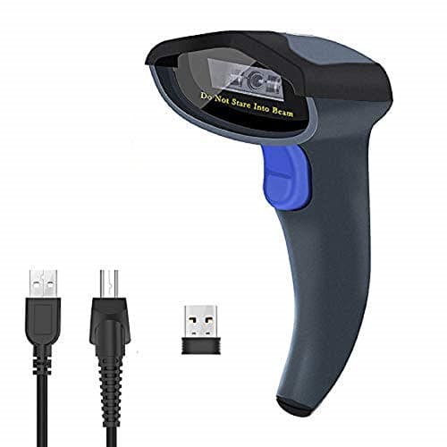 Image of NETUM Bluetooth Barcode Scanner Handheld Wireless 1D CCD Bar Code Reader for Mobile Payment Computer Screen Support Android/iOS /Windows