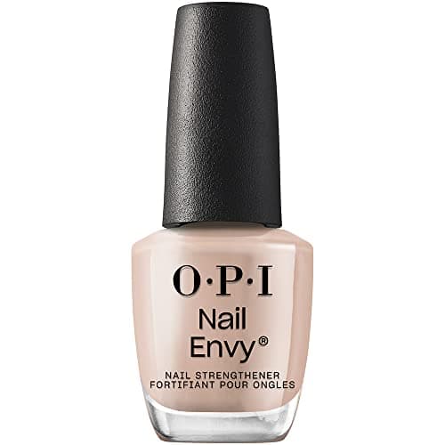 Image of OPI Nail Envy Nail Polish, Strong Nail Strengthener Treatment For Strong Nails, Vegan Nail Repair and Strenght for Damaged Nails, Nude Nail Polish Double-Nude-y 15ml