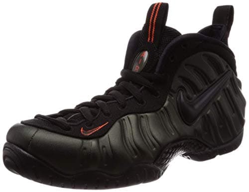 Image of Nike Air Foamposite Pro, Men's Basketball Shoes, Multicolour (Sequoia/Black/Team Orange 304), 11 UK (46 EU)