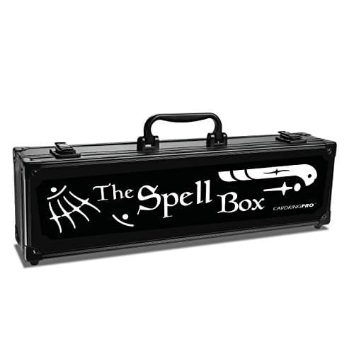 Image of CardKingPro Game Card Storage Case (Long/MTG Edition) | Suitable for Magic The Gathering, Yugioh, and Other TCG Etc (Game Not Included) | Includes 8 Dividers | Fits up to 1400 Loose Unsleeved Cards