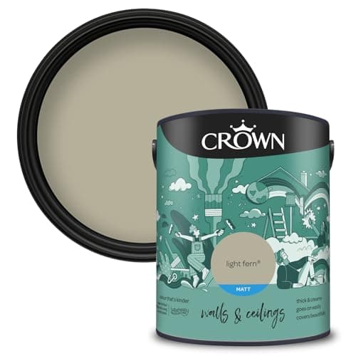 Image of CROWN Light Fern® 5L Walls & Ceilings Matt Emulsion