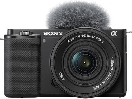 Image of Sony ZV-E10K Mirrorless Vlog Camera with 16-50mm II Lens (APS-C Sensor, 4K Video, Flip Screen, Real-Time Eye AF, Ideal for Content Creators)