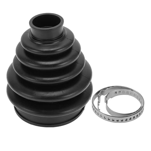 Image of Hihaha No.ZQ92439980 CV Joint Boot Kit W/Clamps for PEUGEOT 408 3008 for CITROEN C4 Inner Constant Velocity Joint Boot Strong Durable Rubber 1 Set Black