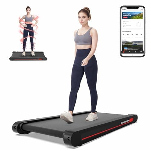 Image of Sperax Walking Vibration Pad with APP, 3 in 1 Under Desk Low Noise Vibration Walking Treadmill Pad with Remote Control, Portable Treadmill for Home Office