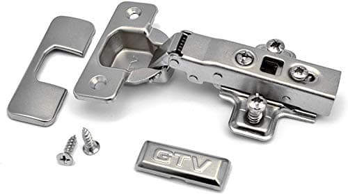 Image of GTV 35mm Soft Close Hinge (Full Overlay, Unfinished Steel)