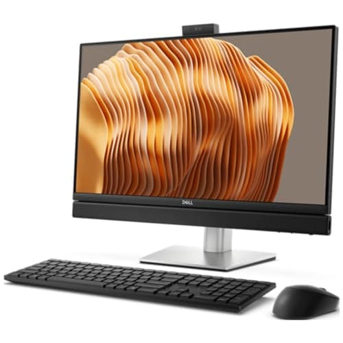 Image of Dell Pro 24 All-in-One Plus Desktop PC QB24250 Intel Core Ultra 7 265 24" Silver