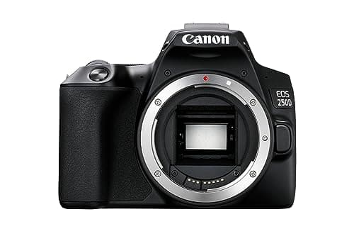 Image of Canon EOS 250D Camera Body - 24.1 MP, APS-C sensor - 5 FPS Continuous Shooting - 4K Video - Bluetooth, Wi-Fi - Beginner’s DSLR