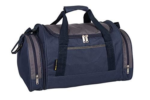 Image of Mens & Womens Sports & Gym Travel Holdall Bags (Navy Blue)