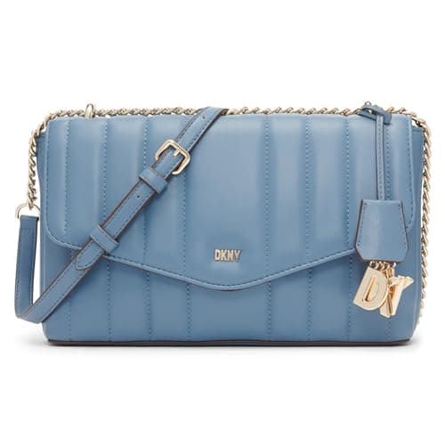 Image of DKNY Women's Lexington Shoulder Bag, Coastal Blue, One Size