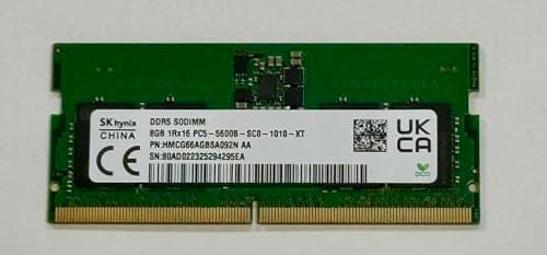 Image of SK-Hynix 8GB DDR5 5600MHz SODIMM PC5-5600B-SC0 1Rx16 1.1V SO-DIMM 262-Pin Gaming Laptop RAM Memory Module (HMCG66AGBSA092N AA) OEM